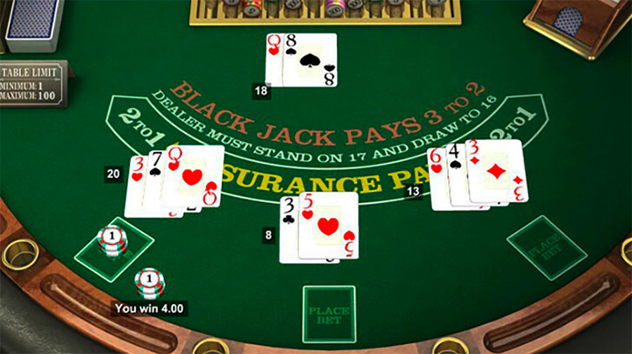 Blackjack with friends